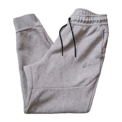 Pantalones deportivos Nike Tech polar para hombre grandes grises con logotipo DD4706-010 Foto 1 de 4