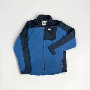 Helly Hansen Daybreaker Fleecejacke Herren Large Full Zip blau Wandern Outdoor - Bild 1 von 10
