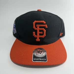 San Francisco Giants '47 Sure Shot Snapback Hat/ Cap Black - Picture 1 of 6