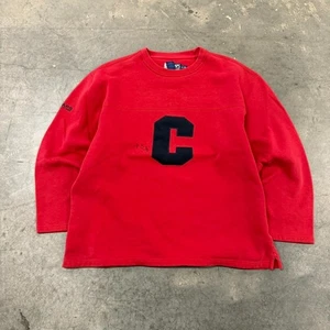 Vintage 90s Chaps Ralph Lauren C Logo Sweatshirt Size XL - Picture 1 of 8