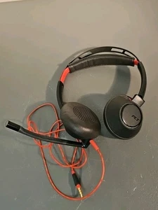 Plantronics Poly Blackwire C5220T Stereo USB-C /3.5mm Jack Corded Headset Stereo - Picture 1 of 4