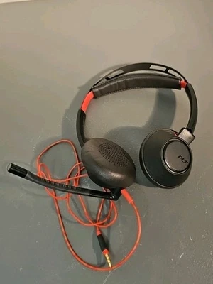 Plantronics Poly Blackwire C5220T Stereo USB-C /3.5mm Jack Corded Headset Stereo - Image 1 of 4