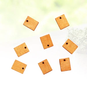 20 Pcs Unfinished Wood Earrings Wooden Earring Blanks Jewelry Making Finding - Picture 1 of 11