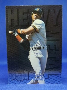Barry Bonds 1996 Fleer Metal Universe Heavy Metal #2 San Francisco Giants - Picture 1 of 2