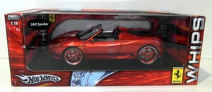Hot Wheels 1/18 Scale Diecast - G8984 Ferrari 360 Spider Custom Red - Bild 1 von 5