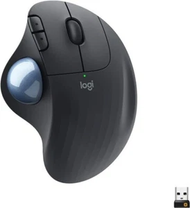 Logitech Ergo M575 Wireless Trackball Mouse Bluetooth & USB Open Box 910-005869 - Picture 1 of 2