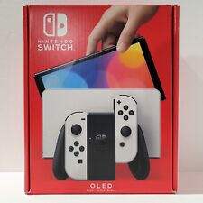 64GB White Nintendo OLED Switch Handheld Portable Video Gaming Console HEG-001