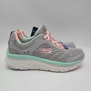 Skechers D'Lux Walker Infinite Motion 149023 Sneaker - Donna Taglia 11, Grigio NUOVO - Foto 1 di 10