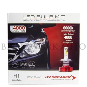 JW Speaker H1 LED 6000K Model 4000 EVO Headlight Conversion Kit Honda CL9 CU2 - Picture 1 of 11