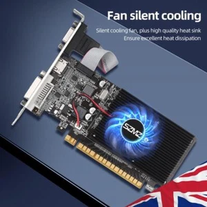 GT210 1G Video Card 64Bit DDR3 Gaming Graphics Card PIC Express2.0 for Office - Picture 1 of 11