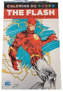The Flash: An Adult Coloring Book Coloring DC Paperback 2016 Various NEW COMIC - Picture 1 of 2