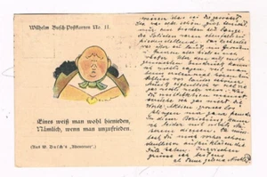 Wilhelm Busch Karte 11, 1908 - Bild 1 von 2