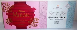 DISNEY MULAN EYESHADOW PALETTE + DISNEY PRINCESS FORGET THE RULES - NEW & SEALED - Picture 1 of 10