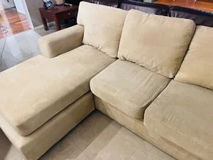 Suede Modular Lounge - Picture 1 of 2