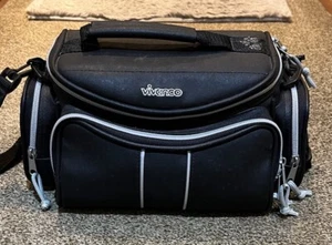 Vivanco Deluxe Camera Shoulder Bag For DSLR or Camcorder - One Broken Zip - Picture 1 of 6