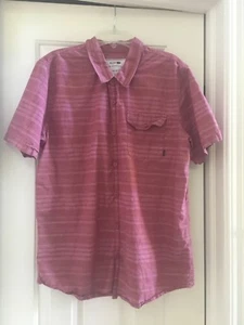 Rusty brand Men's button down shirt, size Medium - Picture 1 of 8