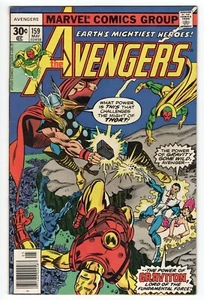 The Avengers #159 May 1977 - VF+ Marvel - "Siege by Stealth and Storm!" - Picture 1 of 2