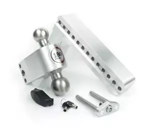 Weigh Safe 180 Hitch - Adjustable 10" Drop Hitch w/ 2.5" Shank (LTB10-2.5) - Foto 1 di 1