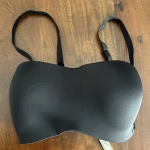 Skims 32DDD Kim K. Body Wireless Form Strapless Bra Size Onyx BA-BAN-2630 NWT - Picture 1 of 11