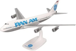Herpa 614153 Pan Am American Boeing 747-100 N741PA Desk 1/250 Model AV Airplane - Picture 1 of 10