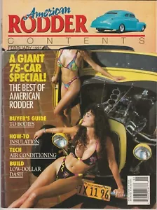REVISTA AMERICAN RODDER "¡UN ESPECIAL GIGANTE PARA 75 AUTOS!" FEBRERO 1991 - Imagen 1 de 3