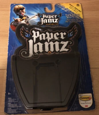 Paper Jamz Instant Rock Star Wall Mount Display & Guitar Storage NEW  - Image 1 of 3
