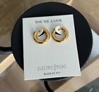 Electric Picks 14K Gold Ringo Hoops - Brand New, Perfect Condition