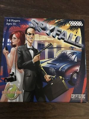 Complete 2015 Spyfall Card Game With Sealed Decks By Hobby World And Cryptozoic - Image 1 of 4
