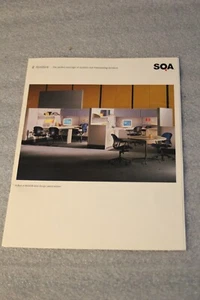 HERMAN MILLER SQA BROCHURE SIMPLE QUICK AND AFFORDABLE PRODUCT 1998 10 PGS - Picture 1 of 3