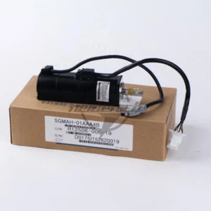 ONE YASKAWA SERVO MOTOR SGMAH-01AAA4B NEW - Picture 1 of 15