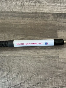 Bolígrafo de 99 centavos solo en tienda solo escribe palabras mágicas - Imagen 1 de 2