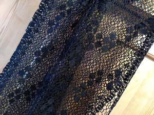 Art Deco black lace wrap - Picture 1 of 6