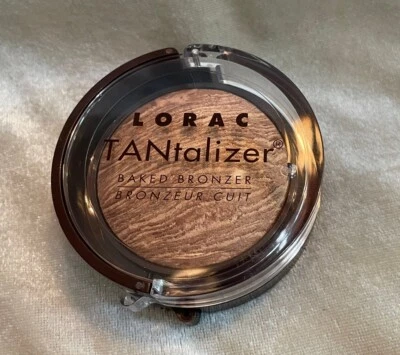 LORAC TANtalizer Baked Bronzer GOLDEN GLOW Face Body Bronzing Powder .29 oz New - Image 1 of 4