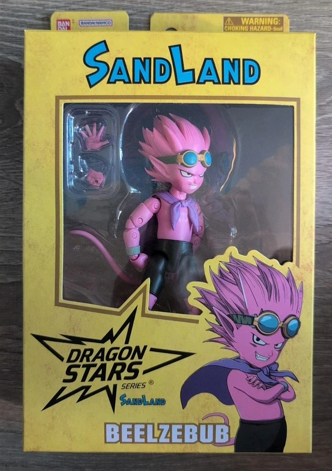 Figura de acción Dragon Stars Series Sandland Belzebub Bandai (abierta una vez) Akira  Foto 1 de 4