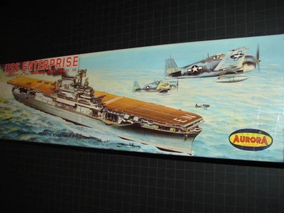 1960 ~ Aurora ~ CV-6 USS ENTERPRISE ~ Factory Sealed - Image 1 of 4