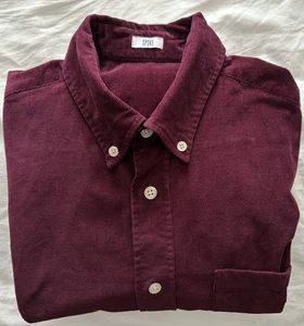 Spoke Men’s Cord Shirt M+ Slim Long - Picture 1 of 8