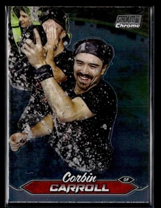 2024 Topps Stadium Club Chrome Corbin Carroll #94 Diamondbacks - Picture 1 of 2