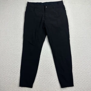 BYLT Ace Jogger Men's Size 34x28 Black Tapered Stretch Pockets Chino Performance - Picture 1 of 11