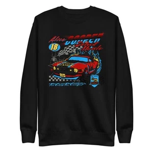 MerchMoment Alice Cooper - Racecar Sweatshirt Sweatshirt Black New - Picture 1 of 1
