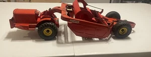 Vintage 1950's Red Doepke Model Toys Heiliner Earth Mover Road Scraper Grader - Picture 1 of 24