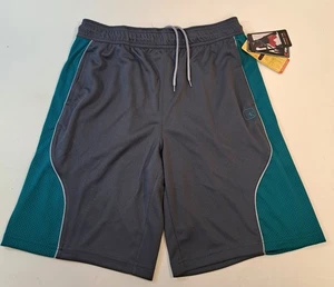 And1 Mens Shorts Basketball Gym Premium 10" Inseam Grey Green S M L XL 2XL 3XL - Picture 1 of 7