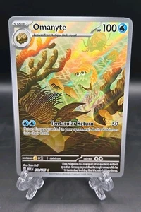 Pokemon - Omanyte - 180/165 - Scarlet & Violet 151 - Holo - Illustration  NM - Picture 1 of 2