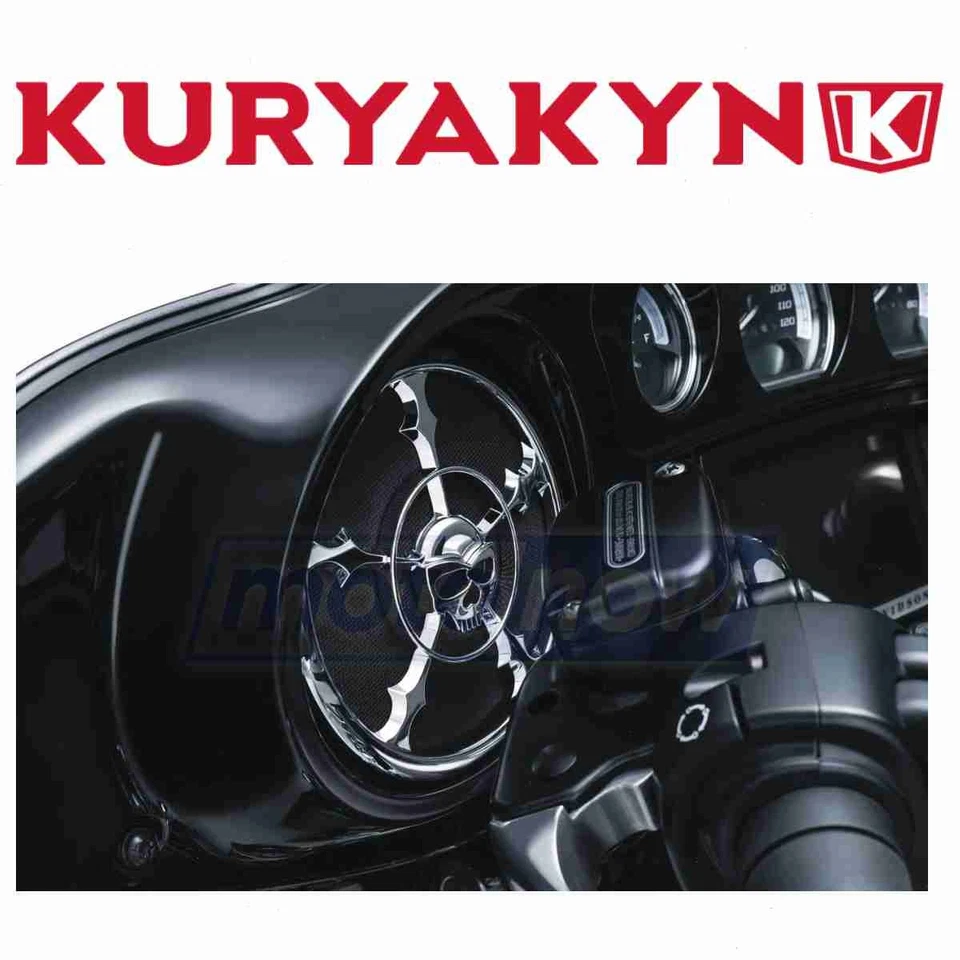 Kuryakyn Front Speaker Grills for 2019-2020 Harley Davidson FLHT Electra vl Foto 1 de 4