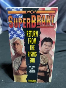 WCW Superbrawl VHS 1991 Wrestling Rare Ric Flair Tatsumi Fujinami NJPW WWE WWF - Picture 1 of 6
