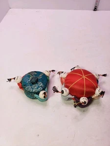 Cojín de alfileres de costura asiáticos chinos de colección con 6 niños y caja de alfileres con 3 niños - Imagen 1 de 15