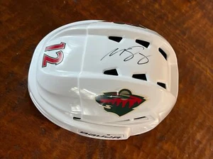 Matt Boldy Signed Full Size Bauer Hockey Helmet PSA DNA Autographed Wild - Picture 1 of 11