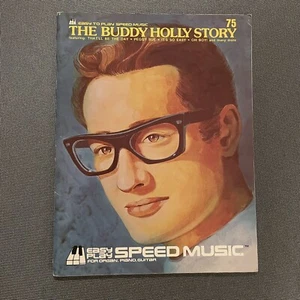 THE BUDDY HOLLY STORY ( EASY PLAY SPEED MUSIC) SONGBOOK, 1978, 25 SONGS, SCHÖN! - Bild 1 von 3