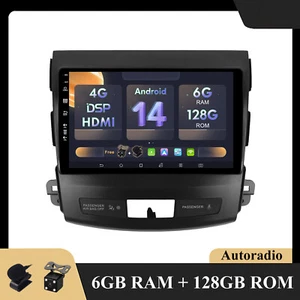 Radio de coche Para Mitsubishi Outlander/Peugeot 4007/Citroen Autoradio GPS DAB+ - Imagen 1 de 7