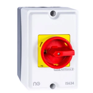 Insulated Rotary Isolator 63A 4 Pole IS634 Niglon - Picture 1 of 3