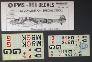 IPMS 1982 Convention Special Decal Set - Old!! - Picture 1 of 1
